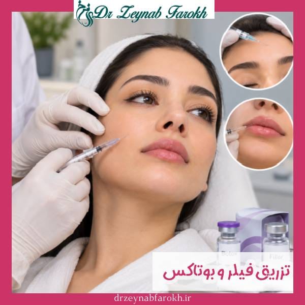 تزریق فیلر و بوتاکس